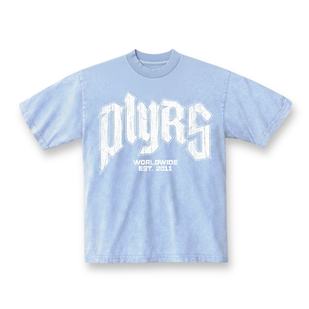 SKY BLUE PLYRS TEE
