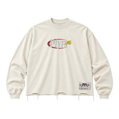 OFFWHITE L/S FLAME TEE