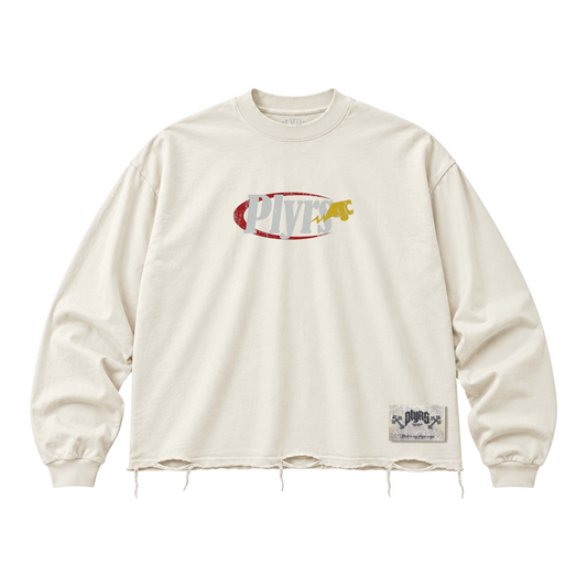 OFFWHITE L/S FLAME TEE