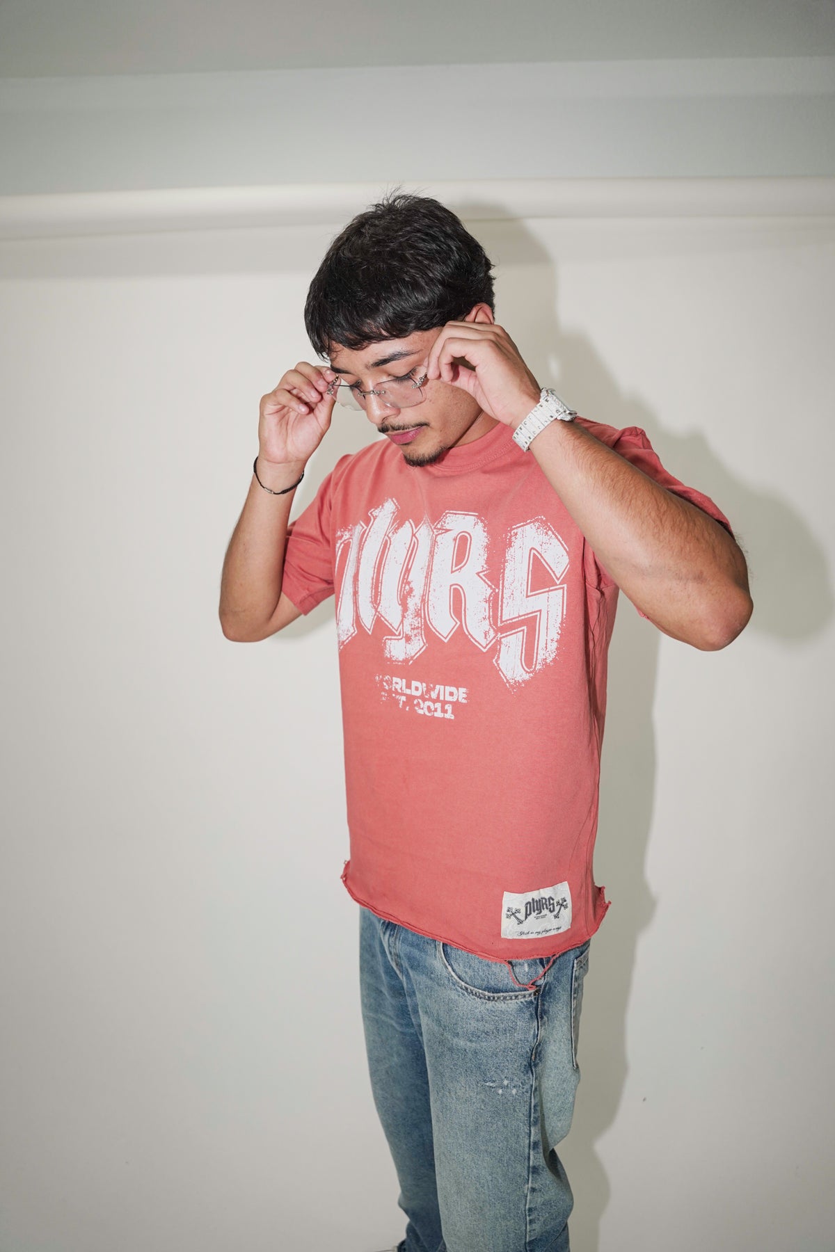SALMON PLYRS TEE