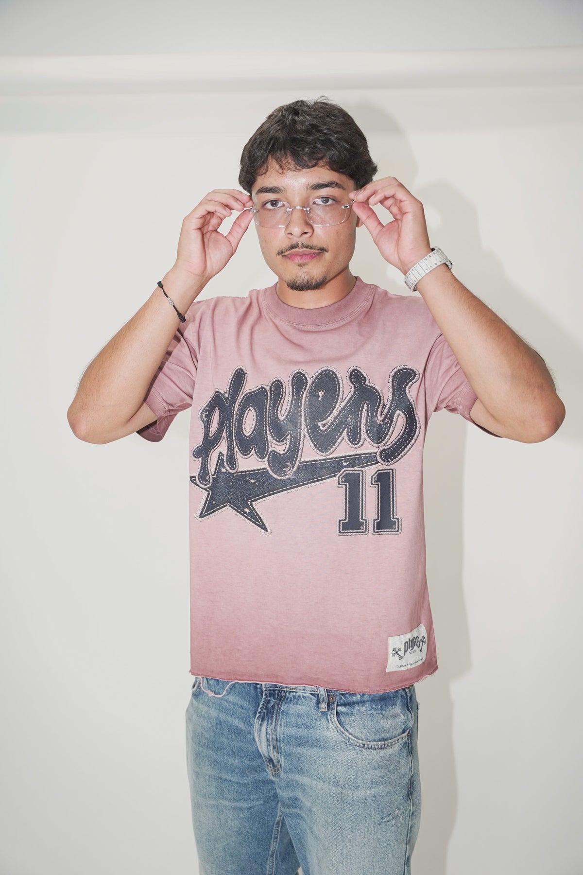 FADED PATCH TEE