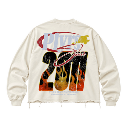 OFFWHITE L/S FLAME TEE