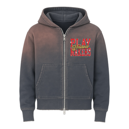 DISTRESSED PLAYER WAYS HOODIE