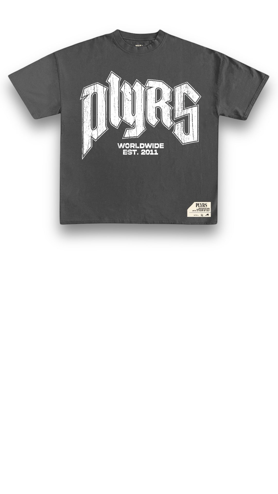 GREY PLYRS TEE