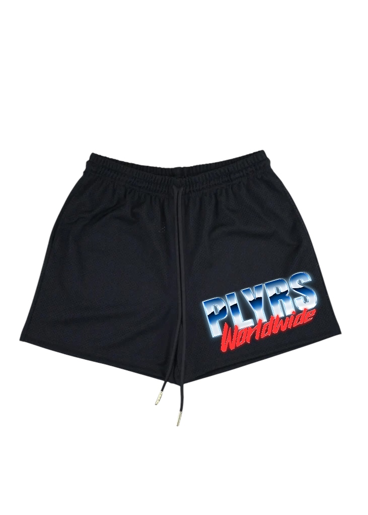 NEON PLYRS WORLDWIDE SHORTS